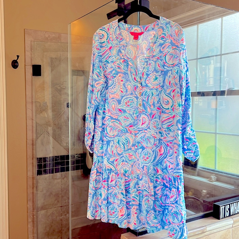 Lily Pulitzer paisley dress